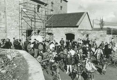 In March 1987 a Charity walk/cycle was organised to help raise funds to restore the Abymill. £1,250 was raised from the walk/cycle alone. In March an amazing £60,000 was raised altogether from various functions.